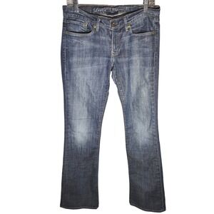 Vintage‎ 1996 Levi's Capital E Swank Low Slim Bootcut Jeans Womens 32 Waist Blue